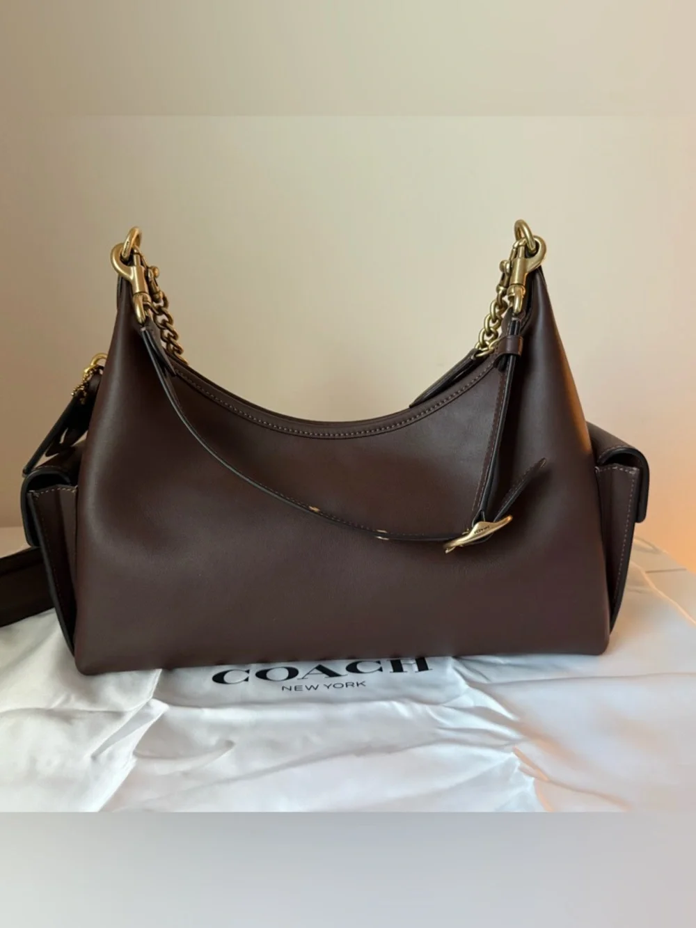 COACH Pocket Juliet 30 Shoulder Bag - Picture 2 of 7